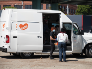 GLIDE van for mobile outreach